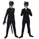 thumbnail image 2 of Disfraz de gato negro para niños, traje de Cosplay de Noel con máscara, oreja y cola, 2 of 3