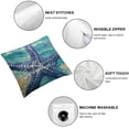 thumbnail image 4 of BANET Throw Pillow Cover On Navy Blue Background Cushion Cover Coastal Sea Theme Home Decorative Pillowcases Multi Size for Sofa Couch Porch 24x24in, 4 of 5
