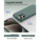 thumbnail image 4 of Funda de teléfono ORNARTO Vortuxe para iPhone 15 Pro, color verde pino, 4 of 7