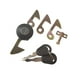 thumbnail image 4 of Kit de cerradura de maletero trasero de motocicleta con 2 llaves para reparación de motocicletas universal, 4 of 9