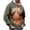 Army Green, variant on Hoodies Sweatshirts for Men Solid Color Plus Size Sweatshirts for Men Oversized Long Sleeve Shirts for Men V Neck Hoodies for Men Trendy Cable Knit Sweater Men Cotton