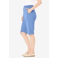 thumbnail image 3 of Woman Within Plus Size 7-Day Knit Bermuda Shorts, 3 of 3