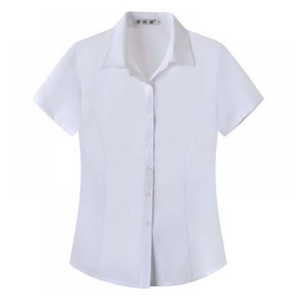 Women‘s Classic Fit Long Sleeve Button Down Oxford Shirt