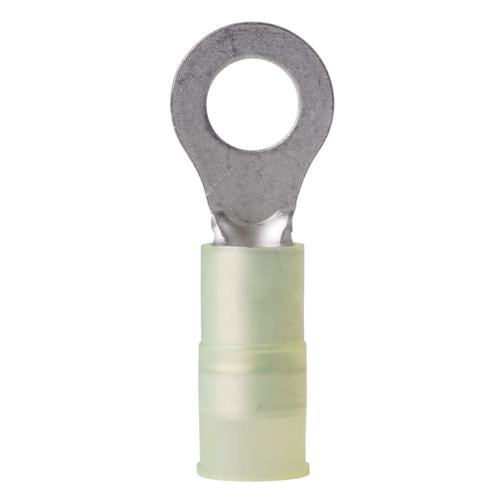Ancor 230224 Nylon Insulated Ring Terminal 12-10 Gauge Wire Yellow 4 Pack