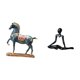 thumbnail image 5 of Figura de caballo,Figura de caballo Escultura animal coleccionable,Adorno de centro de mesa con estatua de caballo de resina,Figura de escritorio,Escultura abstracta de pensador para, 5 of 8