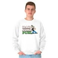 thumbnail image 3 of Popeye Cartoon Spinach Dad Joke Fuel Men's Crewneck Sweatshirt Brisco Brands M, 3 of 6