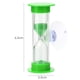 thumbnail image 2 of Reloj de arena de escritorio de 3 minutos gestión del tiempo relojes de arena con ventosa regalo perfecto, 2 of 7