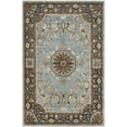 thumbnail image 2 of Safavieh Empire Collection EM459C Handmade Traditional European Premium Wool Area Rug, 5' x 8', Blue, 2 of 5