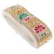 thumbnail image 5 of Cinta de bordado jacquard de 7 m para ropa, flores y manualidades, 1,77 Blanco, 5 of 9