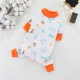 thumbnail image 3 of Bobasndm Soft Pure Cotton Dog Pajamas Dog Clothes Pet Jumpsuit Puppy Rompers Pet Dog Daily Party Wear, 3 of 9