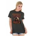 thumbnail image 4 of Street Fighter Akuma Trouble Maker Men's Graphic T Shirt Tees Brisco Brands S, 4 of 6