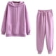 thumbnail image 1 of Puntoco Conjuntos de colores para mujer Ropa con capucha Ropa de salón Traje Conjunto deportivo tops + Pantalones Liquidación Puntoco Puntoco-685, 1 of 4