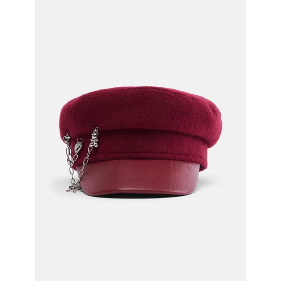No Boundaries Cabbie Hat, Women’s, Maroon