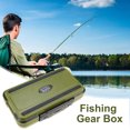 thumbnail image 4 of Divisores de caja de cebo de pesca de plástico, cajas de gancho de señuelo de cebo, compartimentos, equipo de pesca Hugtrwg Para estrenar, 4 of 9