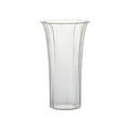 thumbnail image 2 of Plastic Imitation Glazed Vase, Flower Arrangement, Dried Flower Decor, 10" Height, Stylish Design, Modern Home Decor, for Living Room, Gift, Artificial Plant Container, Floral Utensil, Akmoler, 2 of 9