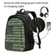 thumbnail image 2 of Balery Jungle Green Camo USA Flag Mochila con carga USB para hombre y mujer - Mochila impermeable y antirrobo para portátil con puerto USB para viajes, trabajo, estudios y universidad, 2 of 7