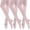 Pink, variant on Womens Girls Solid Color Comfortable Convertible Ballet Tights 1-3 Pairs Pack