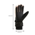 thumbnail image 3 of Yaoyar Winter Waterproof Glove, Cold Proof Touchscreen Anti Slip Silicon Palm Warm Glove for Driving Motorcycle Cycling Running Hiking Snow Ski in Cold Weather,Gifts for Men and Women, 3 of 5