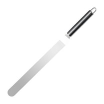 WSZZL Stainless Steel Icing Spatula, Offset Cake Decorating Tool, Baking Scraper, Frosting Spreader, Kitchen Utensil for Smooth Icing and Cake Decor