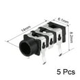 thumbnail image 2 of 3.5 mm Audio Jack Connector PCB Mount Female Socket 5Pin PJ-313 5pcs, 2 of 4