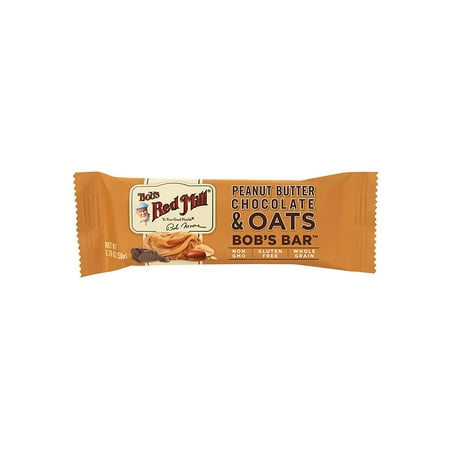 Bobs Red Mill Peanut Butter Chocolate And Oats Bobs Bar (Case Of 12)