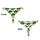 thumbnail image 3 of Fotbe Cute Broccoli Tanga Sin Costuras para Mujer con Estampado – Panties Invisibles, Transpirables y Cómodos para Uso Diario-X-Large, 3 of 6