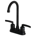 thumbnail image 1 of Kingston Brass KB8490EFL Robinet de Bar Centurion, Noir Mat, 1 of 1