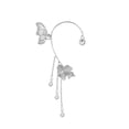 thumbnail image 1 of Pendientes estilo borla con circonitas para chicas adolescentes Pendientes minimalistas con perforaciones de moda, 1 of 8