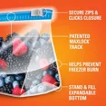 thumbnail image 4 of LYSSA -Hefty Slider Freezer Bags 56 Count Gallon Size Bpa Free Food Storage Bags, 4 of 6