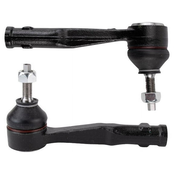 Front Outer Tie Rod End Set 2 Piece - Compatible with 2017 - 2020 Jeep Compass 2018 2019