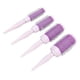 thumbnail image 3 of Cepillo redondo Reduce la sequedad del cabello Promueve el crecimiento saludable del cabello Cepillo de pelo de nailon para secar con secador Púrpura, 3 of 14