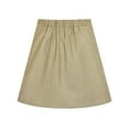 thumbnail image 3 of Girls Skirt Beige Pleated Back School Uniform 6 Years, 3 of 5