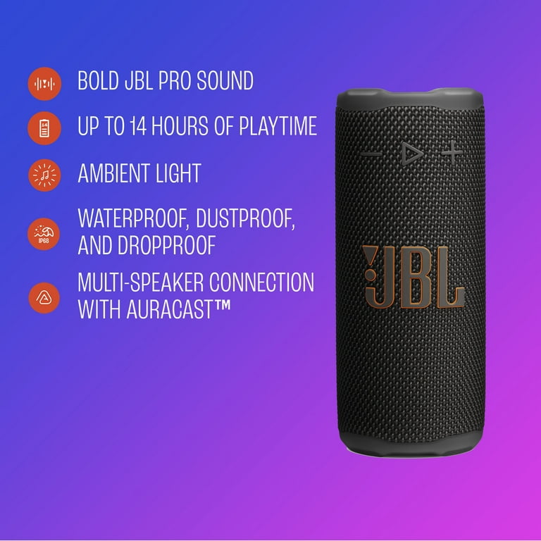 JBL Grip - Compact Bluetooth speaker with bold JBL Pro Sound and