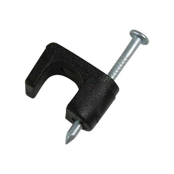 GB-Gardner Bender 958926 0.25 in. Clip-on Masonry Coaxial Staple, Black
