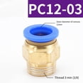 thumbnail image 2 of Bgsha 10pcs PC Air Pipe Connector High Temperature and Pressure Corrosion Resistant, 2 of 7