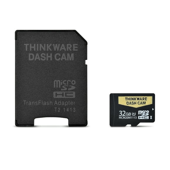 Thinkware 32GB MicroSD Card - Compatible with Thinkware Dash Cams for Recording