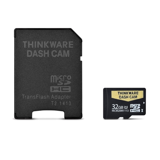 Thinkware 32GB MicroSD Card - Compatible with Thinkware Dash Cams for Recording