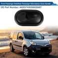 thumbnail image 2 of Mango de puerta interior del lado del conductor delantero y del lado del pasajero trasero izquierdo para Renault Kangoo 2009-2019, mango de puerta interior No.4420374/8200028487 Negro 1 Pc, 2 of 6