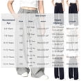 thumbnail image 3 of WQNVRNR Girls Wide Leg Pants Drawstring Loose High Waist Lightweight Pleated Casual Pants Gray 12 Years, 3 of 8