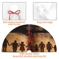 thumbnail image 4 of Sikiie Vintage Family History Book 30-48 inches {designName} Print Christmas Tree Skirt Snowman Xmas Tree Skirt with Edge Christmas Decorations for Holiday Party-48", 4 of 7