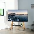 thumbnail image 2 of VIVO Rolling Easel Studio TV Floor Stand with Shelf, Fits 49" to 75" Screens, 2 of 8