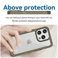 thumbnail image 4 of Allytech for iPhone 15 Pro Case, Clear Back Cover Hard Shell Rugged Hybrid Shockproof Cell Phone Case for Apple iPhone 15 Pro, Gray, 4 of 8