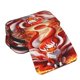 thumbnail image 4 of Disketp Red Sun Flame Fox Estuche de Lápices de Doble Capa con Tapa Abatible y Cremallera, Organizador Escolar para Adolescentes y Adultos, 4 of 7