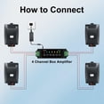 thumbnail image 4 of Altavoces Bluetooth para exteriores Herdio de 6.5 pulgadas y 800 W, 4 altavoces, 4 of 9