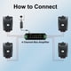 thumbnail image 4 of Altavoces Bluetooth para exteriores Herdio de 6.5 pulgadas y 800 W, 4 altavoces, 4 of 9