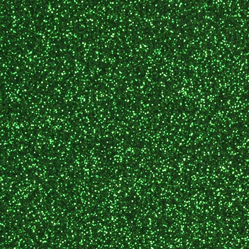 12 Dark Green Siser Glitter Heat Transfer Vinyl (HTV)