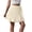 Beige#skirts for women 2026 trendy#8, variant on Women's Wrap Mini Skirt High Waist Ruffle Hem Tie Knot Short Skirts for Summer Casual Beach Vacation Pink M