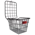thumbnail image 1 of Luxshiny 1 Set Rear Bike Basket Steel Storage For Outdoor Adventures Back to School, 1 of 8