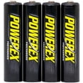 thumbnail image 3 of Powerex Precharged Rechargeable AAA NiMH Batteries (1.2V, 1000mAh, Low Self-Discharge) - 4-Pack, 3 of 5