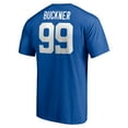 thumbnail image 3 of Men's Fanatics DeForest Buckner Royal Indianapolis Colts Athletic Coordinator T-Shirt, 3 of 3